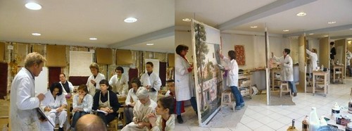 Atelier et école Sablé