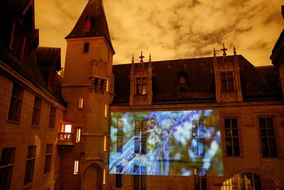 lna Paroucheva, Nuit Blanche 2013  la Bibliothque Forney